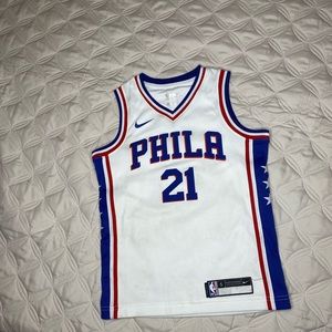 Philadelphia 76ers white Jersey